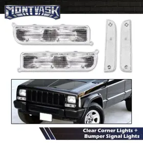 MMO11025 JEEP Bumper Signal Lights Corner Xj Cherokee