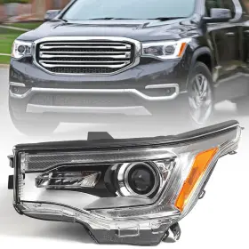 84736972 GMC Driver Headlight Sport Utility Led Drl Halogen