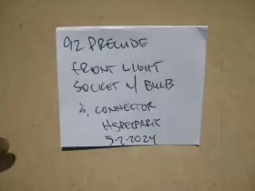 BB1-P13-P14 ACURA HONDA OEM Front Bumper Corner Light Socket #3