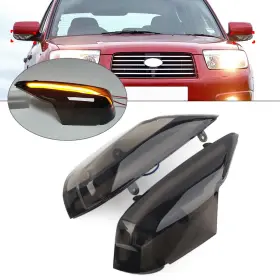 Air Rocket 612053975473 Car Led Dynamic Turn Signal Lights Pair For Subaru Forester Legacy Outback 03-08