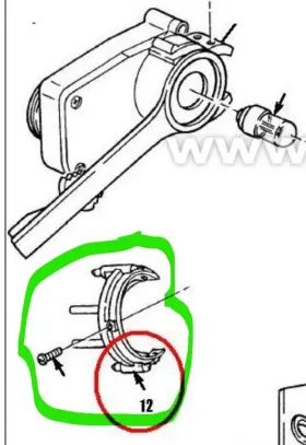 12447084 AM GENERAL Hmmwv Cancelling Turn Signal Switch Ring