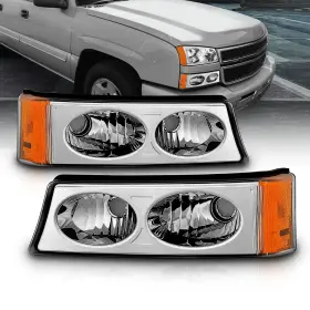 10-CL2003FBEG2-A AMERILITE Bumper Parki Chevy Silverado