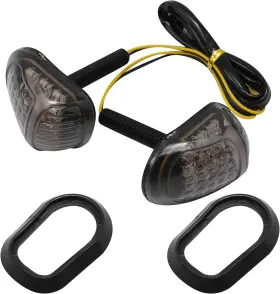 GEDY409 ANXINGO Amber Led Flush Mount Turn Signals Indicators