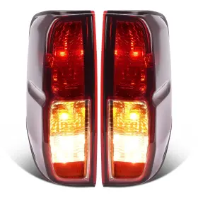 ATLT000006006 Tail Lights Brake Lamps Left Right Smoked #2