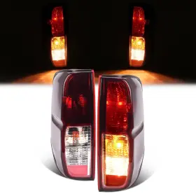 ATLT000006006 Tail Lights Brake Lamps Left Right Smoked #3