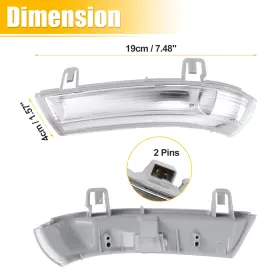 1K0949101-1K0949102 AUTOMALL TECH Pack Left Right Mirror Led #3