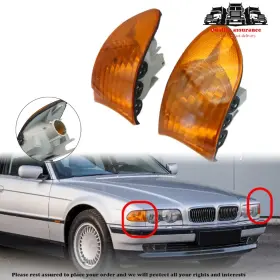 63138379107 BMW Left Amber Corner Light Lens Turn Signal E38