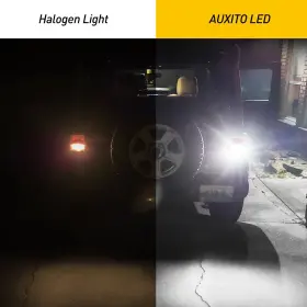 14-3030 AUXITO Led Reverse Turn Signal Light Drl Brake Canbus #3