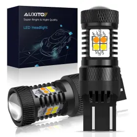16K7443 AUXITO Led Turn Signal Parking Drl Lights Amber T20