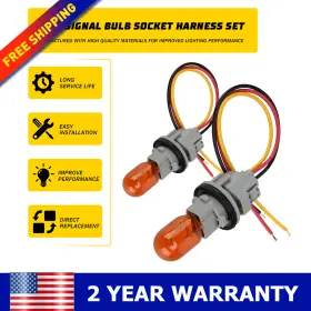 26243-5HA0A AUXITO Set Headlight Turn Signal Bulb Socket Wire