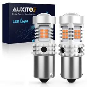 3020-SMD AUXITO Led Rear Turn Signal Canbus Light Bulbs Amber