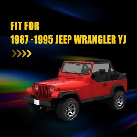56001424 AUXITO Smoked Bumper Signal Fender Marker Lights Yj #3