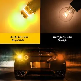 782890731478 AUXITO Amber Led Turn Signal Parking Light Bulbs #2