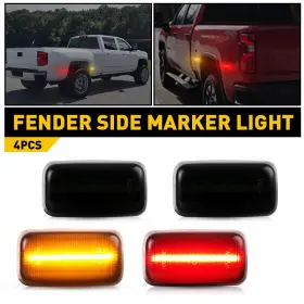84402693 AUXITO Amber Led Light Dually Bed 2500HD Chevy