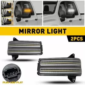 84468927 AUXITO Led Tow Mirror Signal Light Chevy Gmc Sierra
