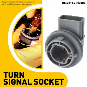 92164-M7000 AUXITO Front Left Right Turn Signal Lamp Socket