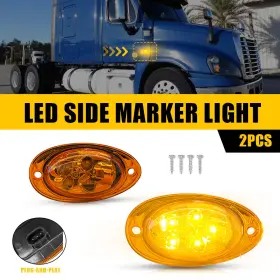 A06-58770-000 AUXITO Amber Led Marker Turn Signal Light