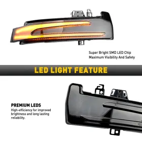 A2129067401 AUXITO Benz Sequential Led Turn Mirror Signal #3