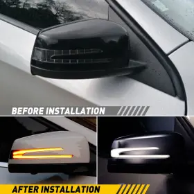 A2129067501 AUXITO Benz Sequential Led Mirror Turn Signal #3