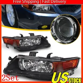 33151-SEC-A11 AUXITO Projector Headlights Lamps Left Right