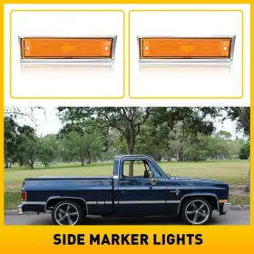 Yzb-ck-hk AUXITO AUTOPARTS Marker Lights Bezel Set Chevy Gmc