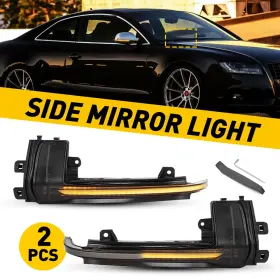 Auxito Autoparts Amber Led Sequential Side Mirror Turn Signal