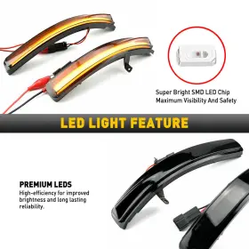 HSJD-EXPLORER-11-19 AUXITO Sequential Led Smoked Mirror Turn #3
