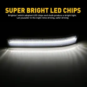 HSJD-F150-09-14W AUXITO Led Mirror Turn Signal Lampss Bulb X2 #3