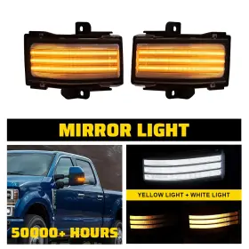 HSJD-F150-21-23TMWY-EOO AUXITO Led Mirror Light F250 F350