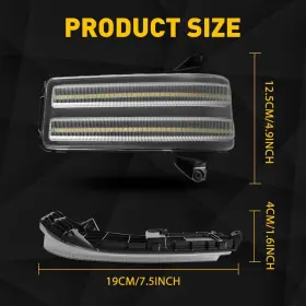 HSJD-SILVERADO-20-24TMWY AUXITO Rear View Mirror Led Light #3
