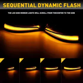 HSJD-TACOMA-16-22 AUXITO Sequential Led Mirror Signal Turn #3