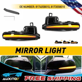 HSJD-TACOMA-16-22 AUXITO Sequential Led Mirror Signal Turn
