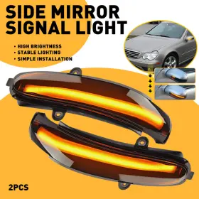 HSJD-W203-00-07 AUXITO Dynamic Led Mirror Signal Lights S203 #2