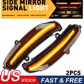 HSJD-W203-00-07 AUXITO Dynamic Led Mirror Signal Lights S203