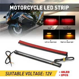 MTC-DT-RY-2 AUXITO Led Flexible Turn Signal Amber Integrated