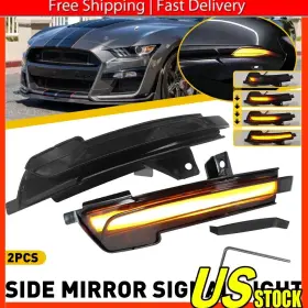 OEM-LAC-685-173-256 AUXITO Led Mirror Smoked Lens Turn Signal
