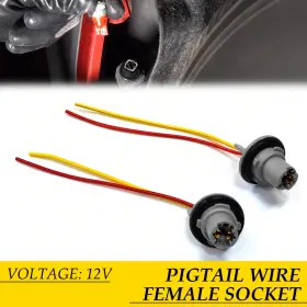 XPD-DZ-46123 AUXITO Front Signal Turn Light Bulb Socket Wire