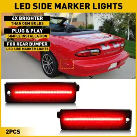 XPD-KDM-32160 AUXITO Led Lights Smoked Marker Front Car
