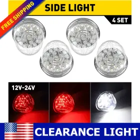 Auxito Xpd-xzd-xg3 Led Watermelon Lights Indicator Truck Trailer Side Marker Clearance Lamp Drl New