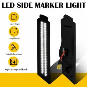 YZB-CAMARO-10-15-FW AUXITO Front Led Lights Marker Smoked #3