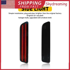YZB-MUSTANG-05-09-R AUXITO Lens Led Rear Bumper Marker Light