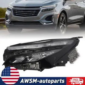 GM2502531 AWSM AUTOPARTS Driver Led Reflector Headlight Lh