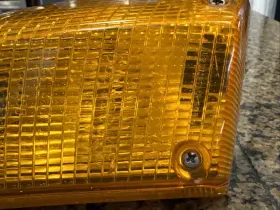 1364679 BMW Left Headlight Turn Indicator Light Lens Lamp E23 #2