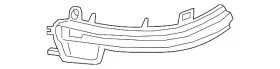 Bmw 51-16-5-a16-105 Genuine Signal Lamp