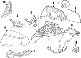 51-16-5-A16-106 BMW Signal Lamp