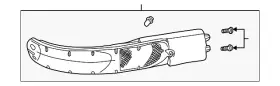 63-13-6-900-396 BMW Signal Lamp
