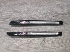 7207174 BMW Front Fender Sport Turn Signal Light Lamp Set E71
