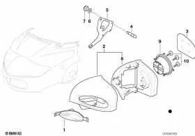 63132306433 BMW-MOTORRAD Left Turn Indicator