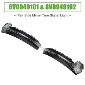 8V0949102 BRUCE SHARK Mirror Turn Signal Light A3 S3 Audi 8V0949102 BRUCE SHARK Mirror Turn Signal Light A3 S3 Audi