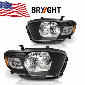 TO2502176 BRYGHT Housing Amber Corner Headlights Lamp Toyota